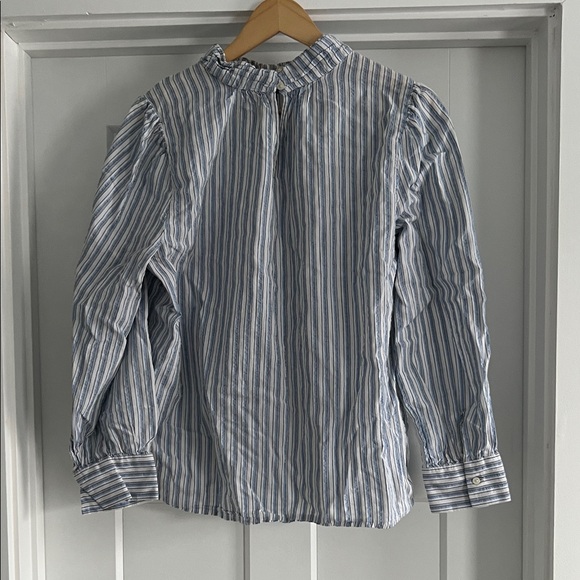 LOFT Tops - Blue Striped Woman’s Shirt - 181